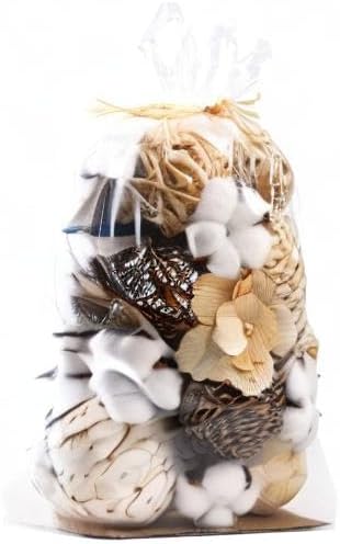 Decorative Balls Assorted Spherical Rattan Twigs Wicker Balls Cotton for Bowl and Vase Filler Balls Spheres Orbs Filler Centerpiece Home Decor