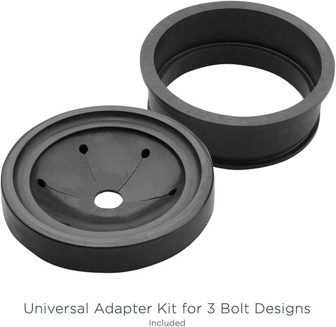 GE Disposall Batch Feed 3/4 Horsepower Motor Garbage Disposer, Good for Grinding: Vegetable Peels & Small Bones, Easy Install Kit, Non-Corded, Recommended for 2-4 Person Homes, GFB760N