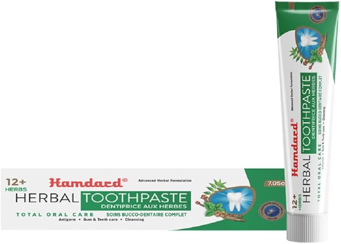 Hamdard 12 Herbs Miswak Total Oral Care Toothpaste 200g