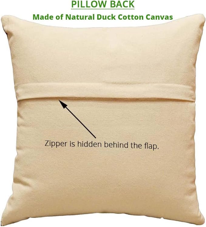 Floral Bloom Pillow Cover | Suzani Accent Pillowcase | Flower Accent Cushions | Hand Embroidered Wool Cushion - 18x18