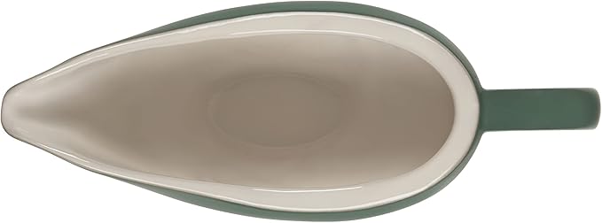 Le Creuset Heritage Stoneware Gravy Boat, Artichaut
