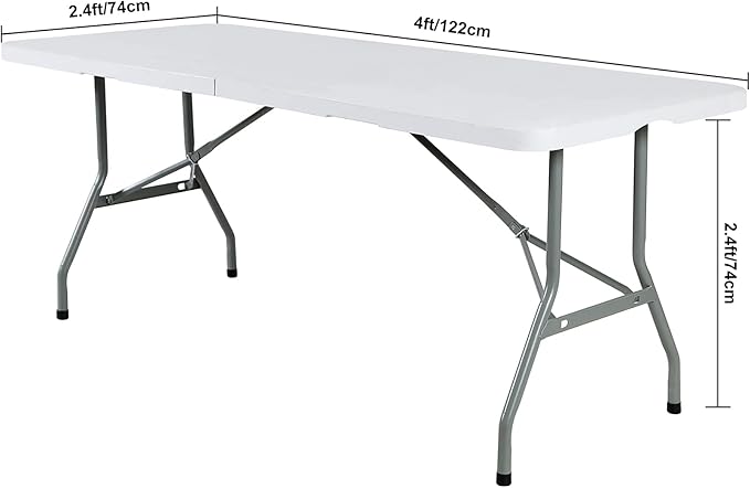 2Pack Spandex Waterproof Table Covers 4ft,Spandex 4ft Waterproof Table Cover for Party,Wedding, Banquet, and Events(Emerald)
