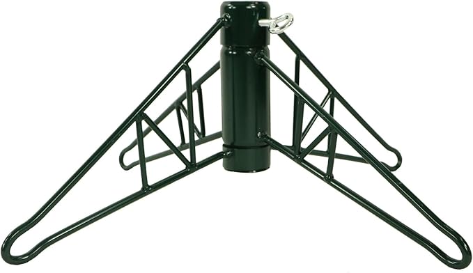 Fraser Hill Farm 7.5-Ft. Carmel Pine Slim Artificial Christmas Tree with Warm White LED Lights and Stand, Prelit Foldable Fake Tree with Realistic Foliage for Home Decoration