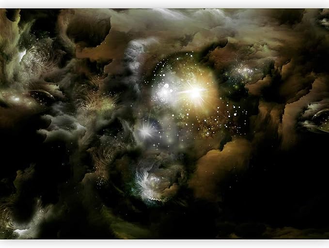 artgeist Premium Wall Mural Cosmos Galaxy 118x83 in - XXL Non-Woven Wallpaper Fleece Wall Decor Photo Print Picture Image Design Home n-A-0027-a-b