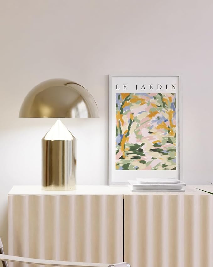 HAUS AND HUES 11x17 White Picture Frame - 11X17 Poster Frame - Aluminum, Vertical & Horizontal Hang, Shatterproof Plexiglass, Perfect for Home, Room, Office (11x17 in, White)