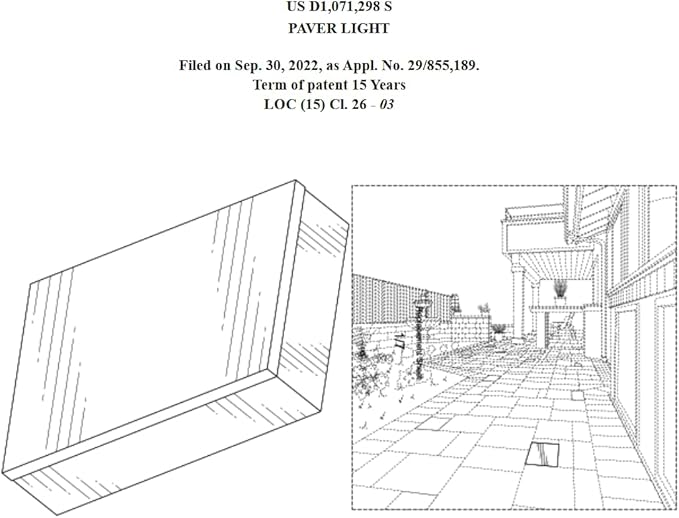 LUMENGY Paver Light 3×9 Inch (2.95 inch X 8.85 inch), Warm White Glare-Free Illumination for Driveways, Pathways, Pool Deck & Patios,12V AC/DC, Waterproof & Drive-Over Rated
