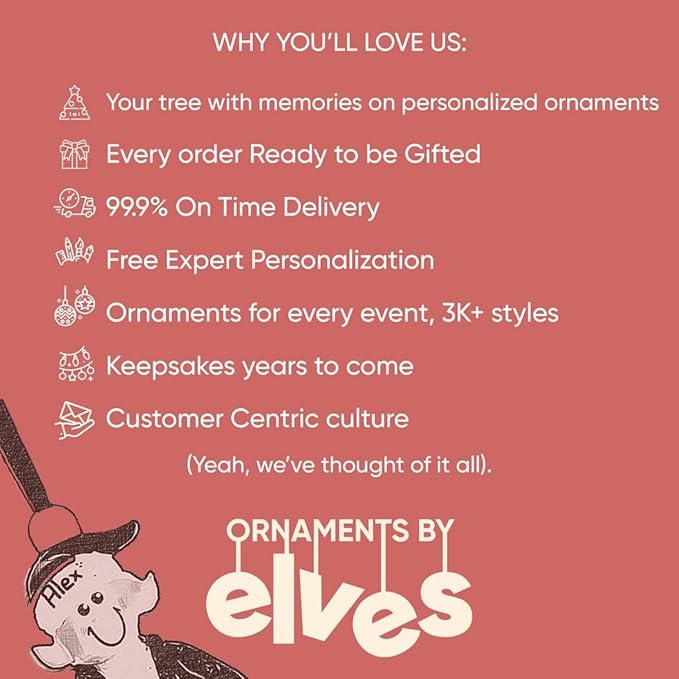 Ornaments by Elves - Personalized Pink Controller Christmas Ornament 2024 - Hanging Decor Gaming Accessories, Tree Decorations in Giftable Packaging