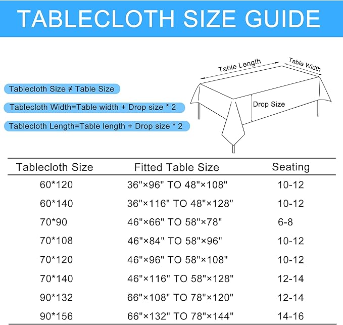 Hiasan Faux Linen Rectangle Tablecloth - Wrinkle and Stain Resistant Washable Table Cloth for Kitchen Dining Room Holiday Table Cover for Dinner, Stone, 60 x 140 Inch