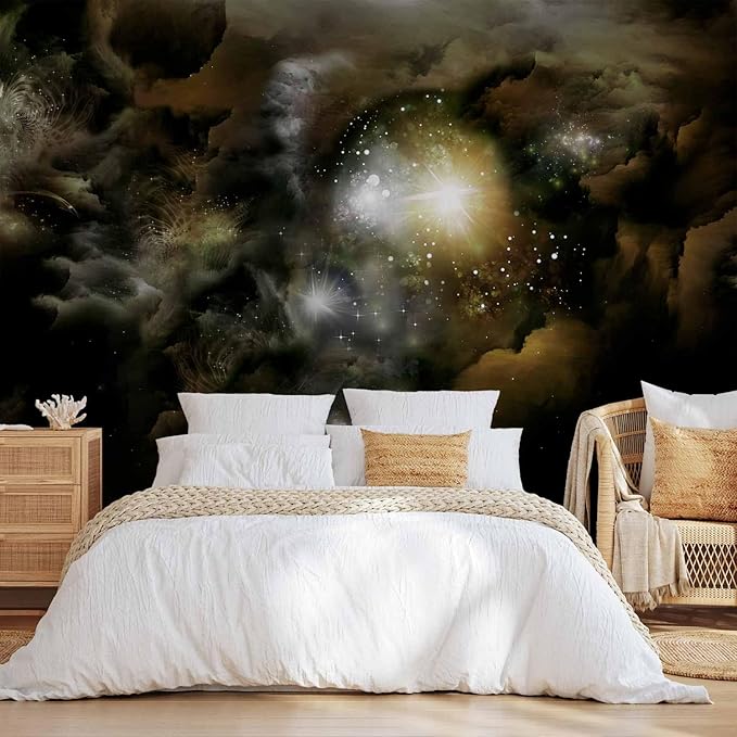 artgeist Premium Wall Mural Cosmos Galaxy 118x83 in - XXL Non-Woven Wallpaper Fleece Wall Decor Photo Print Picture Image Design Home n-A-0027-a-b