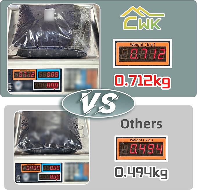 CWK 6FT Waterproof Stretch Spandex Table Cover for Rectangular Tables - Elastic Fitted Tablecloth for Folding Tables,Wrinkle Resistant Table Cloth for Parties, Weddings, Banquets & Events (Black)