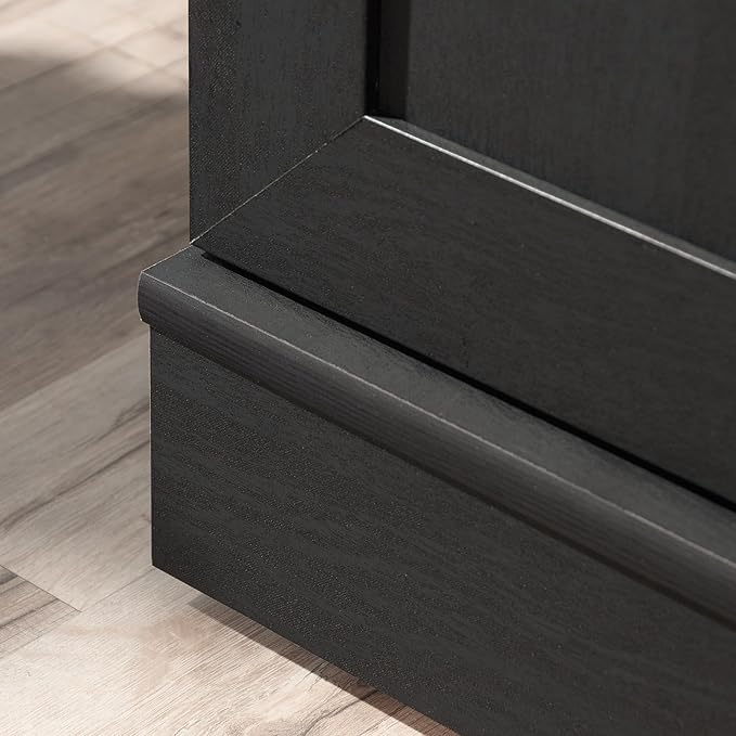 Sauder HomePlus Multi-Room Storage Cabinet with Adjustable Shelves and Door Positioning, Kitchen Laundry Bathroom Pantry Storage Cabinet, in Raven Oak Finish