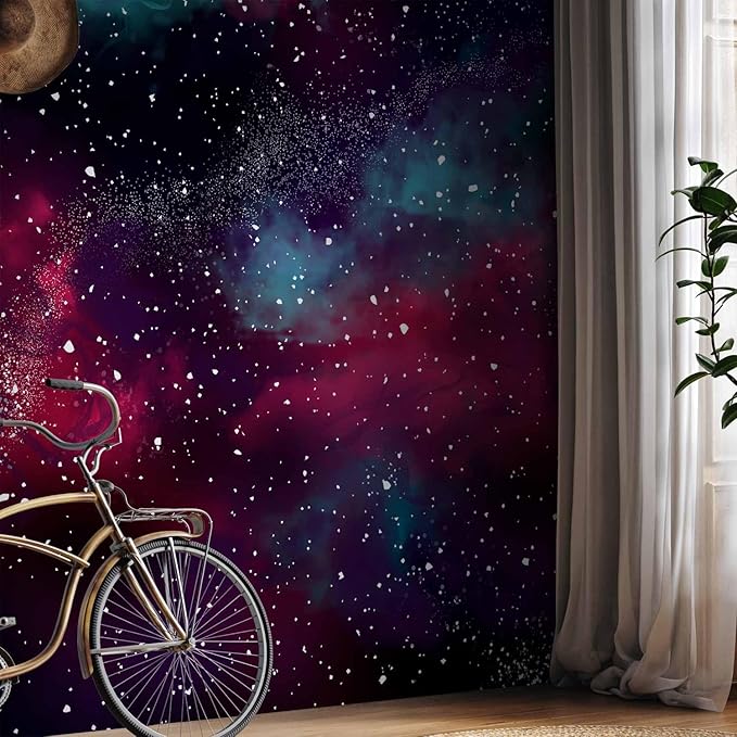 artgeist Premium Wall Mural Space 118x83 in - Non-Woven Wallpaper Fleece Wall Decor Photo Print Picture Image Design Home Mural Galaxy Universe Cosmos Sky a-A-10326-a-a