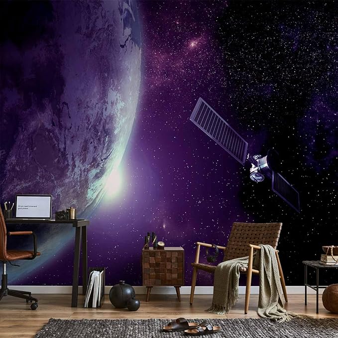 artgeist Premium Wall Mural Cosmos Galaxy 118x83 in - XXL Non-Woven Wallpaper Fleece Wall Decor Photo Print Picture Image Design Home n-B-0007-a-d