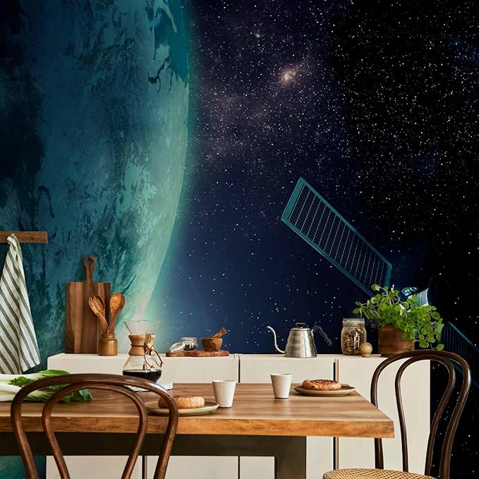 artgeist Premium Wall Mural Cosmos Galaxy 138x101 in - XXL Non-Woven Wallpaper Fleece Wall Decor Photo Print Picture Image Design Home n-B-0007-a-c