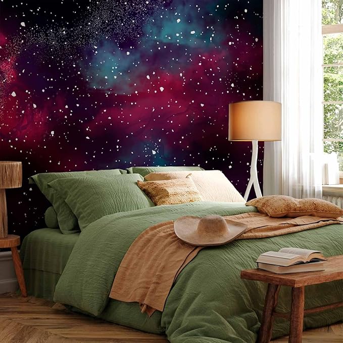artgeist Premium Wall Mural Space 118x83 in - Non-Woven Wallpaper Fleece Wall Decor Photo Print Picture Image Design Home Mural Galaxy Universe Cosmos Sky a-A-10326-a-a