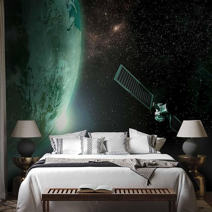 artgeist Premium Wall Mural Cosmos Galaxy 197x138 in - Non-Woven Wallpaper Fleece Wall Decor Photo Print Picture Image Design Home n-B-0007-a-b