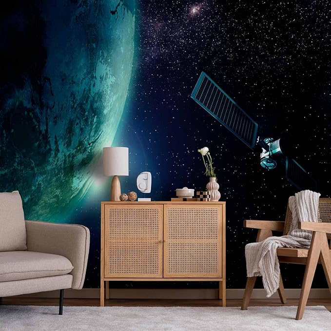 artgeist Premium Wall Mural Cosmos Galaxy 138x101 in - XXL Non-Woven Wallpaper Fleece Wall Decor Photo Print Picture Image Design Home n-B-0007-a-c
