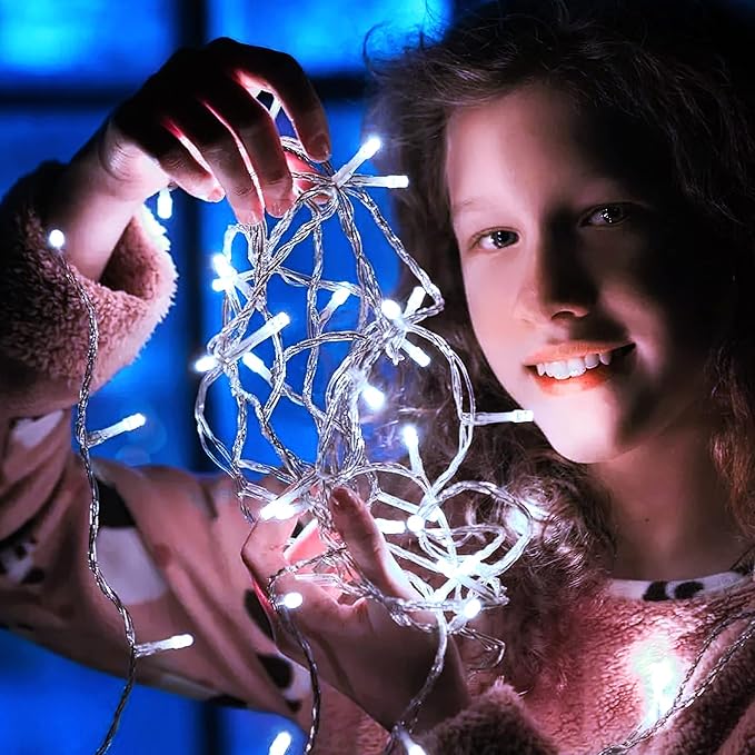 AGIRL 400 LED Icicle Lights Outdoor 32.8Ft 75 Drops Icicle Christmas Halloween Lights 8 Modes Waterproof Fairy String Lights for Indoor Bedroom Garden Wedding Porch Decoration
