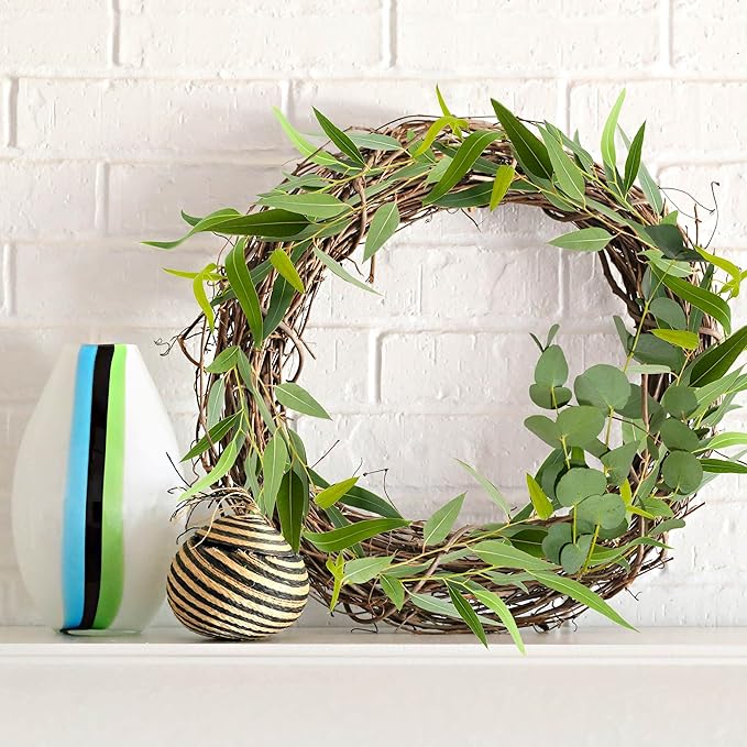 18" Natural Grapevine Wreath by Ashland - Ready-to-Decorate Rustic Home Decor for Weddings, Birthdays, Parties, and Holidays - Bulk 15 Pack