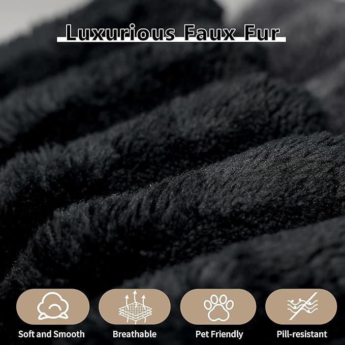 157.5" L Shaped Modern Sofa Modular Sectional Cloud Couch with Ottoman,Deep Seat Upholstered Couches with Corduroy Fabric for Living Room Furniture,Bedroom and Apartment,No Assembly Required,Black