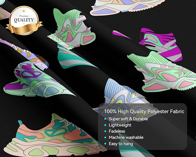 dueeia Sneaker Tapestry Wall Hanging Basketball Shoes Sports tapestries for Teen Boys Mens Bedroom Aesthetic Living Room Dorm Wall Decor (59.1"x78.7")