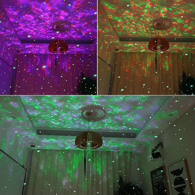 Galaxy Projector,Star Projector for Bedroom,Night Lights with White Noise, Bluetooth Speaker,Timer and Remote,Star Night Light for Adults Bedroom Decoration,Gifts for Kids,Living Room Decor