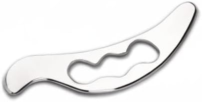 Feelfree Stainless Steel Guasha Scraping Massage Tool for Soft Tissue, Physical Therapy Stuff Used for Back, Legs, Arms, Neck, Shoulder (Bird Shape)