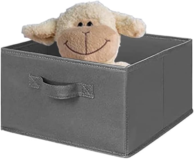 MAX Houser Hanging Shelf Closet Storage Organizer Removable Drawers ，Hanging Storage Organizer Hanging Sweater 2 Sock Underwear Drawers for Closet, Bedroom, Dark Grey