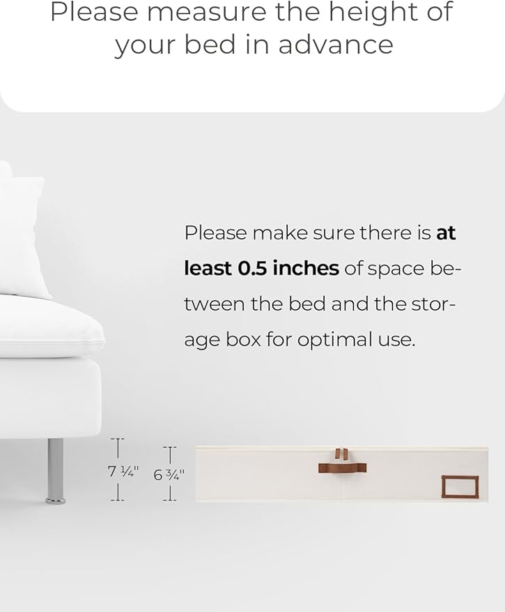 StorageWorks Extra Large Under Bed Storage Containers with Handles and Label Holder, 2 Pack Ultra-thick Fabric Underbed Bins, Closet Organizer for Clothes, Blankets, Sweater