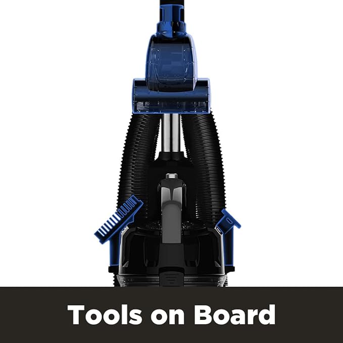 EUREKA PowerSpeed Lightweight Powerful Upright Vacuum Cleaner for Carpet and Hard Floor, Pet Turbo, Black,Yellow