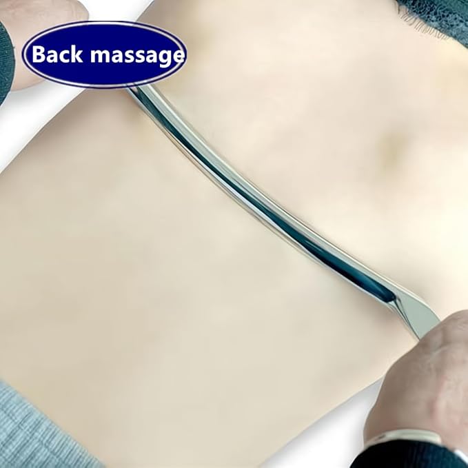 Gua Sha Massage Tools,Fascia Blaster Lymphatic Drainage Massager Stick, Cellulite Massager Muscle Roller Scraper Tool (Medium)