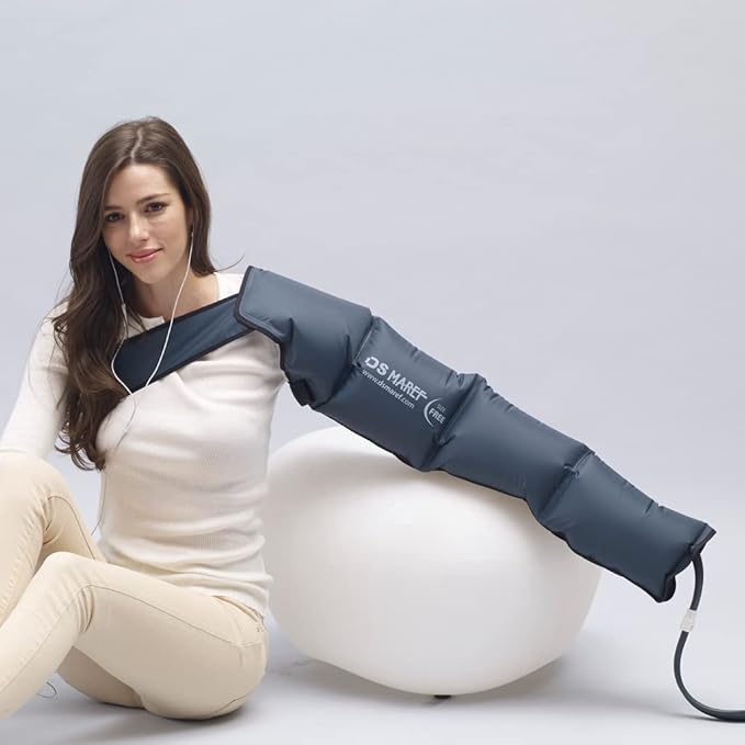 DOCTOR LIFE LX9max Full Body (C) - Sequential Air Compression Recovery System : Device + Legs (2XL) + Arm + Centerbody + Bag (FSA-HSA Approved)