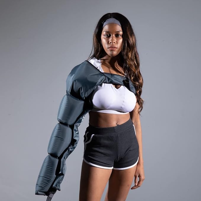 DOCTOR LIFE LX9max Full Body (B) - Sequential Air Compression Recovery System : Device + Legs (2XL) + Arm + Waist + Centerbody + Bag (FSA-HSA Approved)