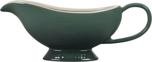 Le Creuset Heritage Stoneware Gravy Boat, Artichaut