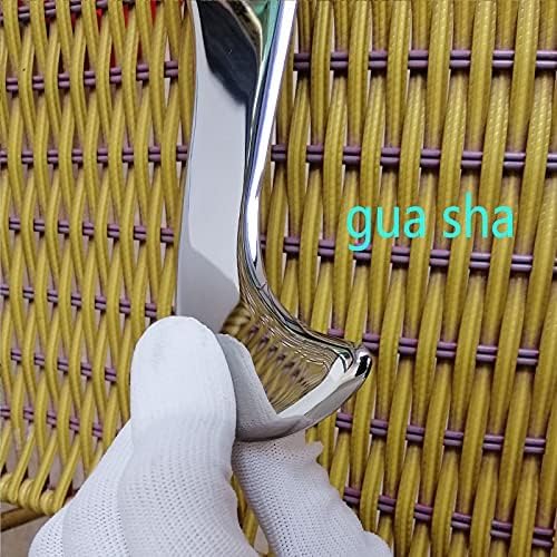 Gua sha Tool gua sha Stainless Steel iastm Tool Gussha Massage Tool Muscle Scraping Tool for Soft Tissue Therapy and Reduce Arms,Back, Legs, Neck Muscle Pain(DS)…