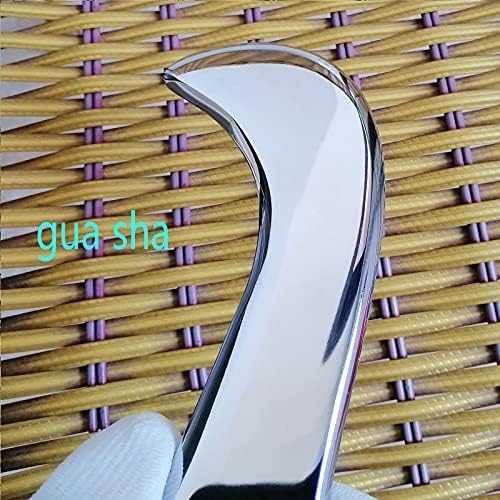 Gua sha Tool gua sha Stainless Steel iastm Tool Gussha Massage Tool Muscle Scraping Tool for Soft Tissue Therapy and Reduce Arms,Back, Legs, Neck Muscle Pain(SSL)………