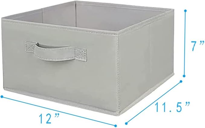 Hanging Shelf Closet Storage Organizer Removable Drawers ，Hanging Storage Organizer Hanging Sweater 2 Sock Underwear Drawers for Closet, Bedroom, Light Grey