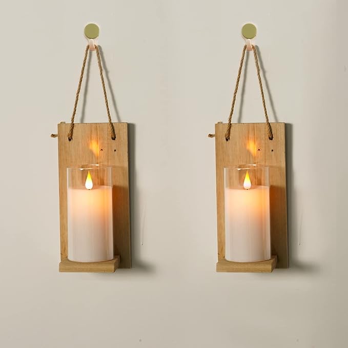 5plots 3" x 6" Pure White Flickering Flameless Candles with Clear Shell, Unbreakable Glass Battery Operated Plexiglass LED Pillar Radiance Candles with Remote Control and Timer