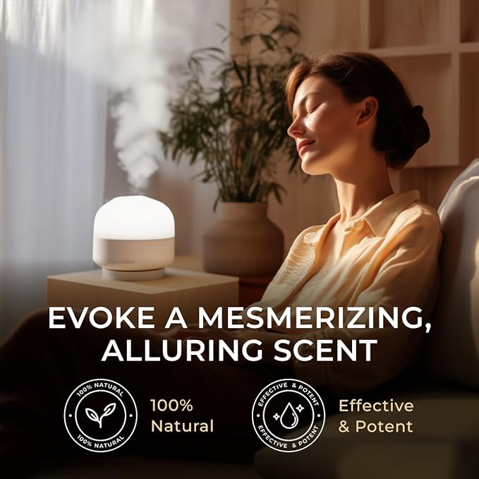 Gya Labs Agarwood Essential Oils for Diffusers - 0.34 Fl Oz - 100% Pure Natural Agarwood Oils for Skin, Massage Candle Making Scent