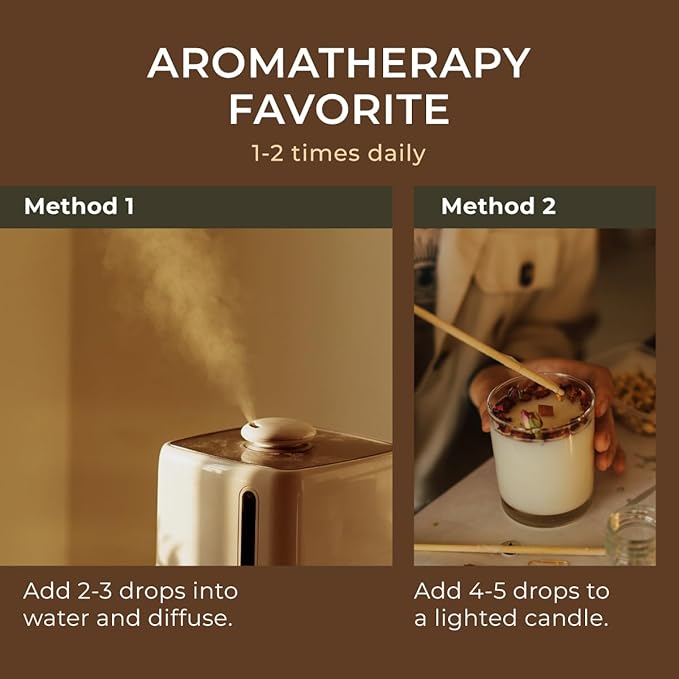 Gya Labs Birch Essential Oil for Diffuser - 0.34 Fl Oz - 100% Pure Natural Birch Oil for Skin, Massage, Perfumes＆Candle Making Scent