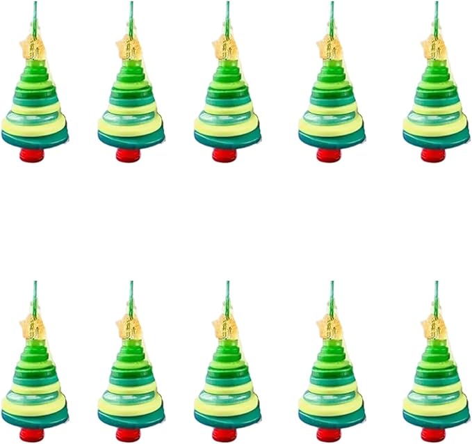 DIY Christmas Button Ornament Making Set - Snowman/Santa/Angel, Fun Holiday Craft Kit for All Ages, Ideal Xmas Tree Hanging Decor & Festive Gifts (10 pcs-B)