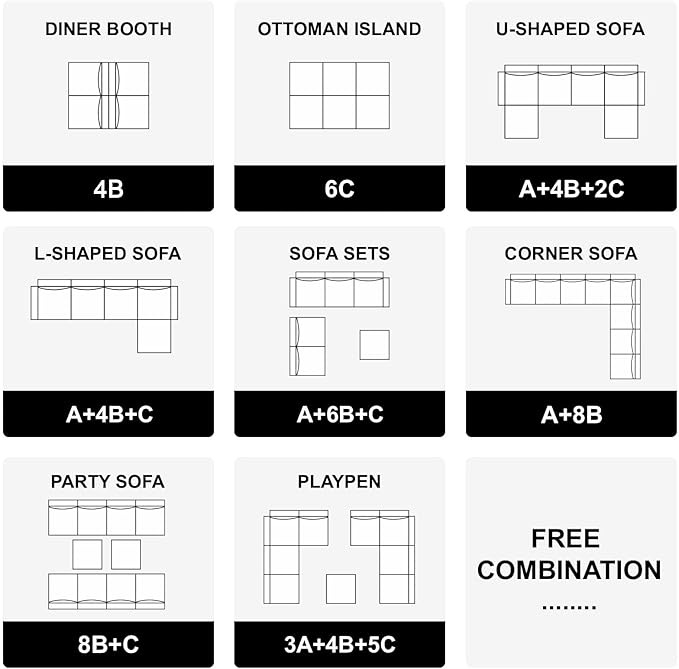 Belffin Velvet Modular Sectional Arm Chair Accent Chair with Storage Seat Single Club Chair for Apartment Green