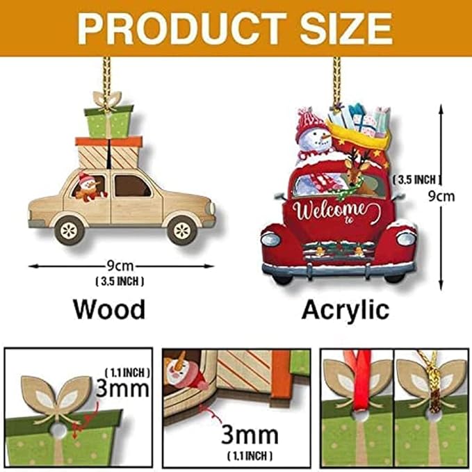 Goldendoodle 1 Dog Christmas Ornament, Goldendoodle 1 in Snow Pocket Christmas Tree Ornament, Dog Lovers Gift Idea Xmas Decor, Christmas Decorations for Tree, Christmas Ornament Gift for Dog Lovers