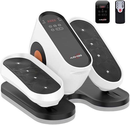 Under Desk Elliptical Machine, Electric Ellipse Leg Exerciser as Seen on Tv for Seniors with 10 Adjustable,Pedal Exerciser,Exercise Equipment for Home
