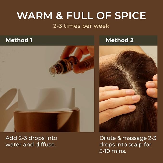 Gya Labs Cinnamon Cassia Essential Oil - 0.34 Fl Oz - 100% Pure Natural Cassia Oil for Hair & Skin, Diffuser, DIY Recipes & Candle Making Scent