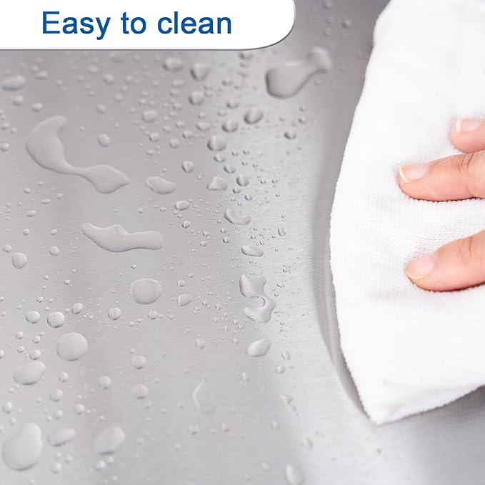 HARDURA Stainless Steel Shelf 12" x 60", 290lb Commercial Shelves Wall Mount Metal Shelving with Backsplash and Brackets for Kitchen, Restaurant, Laundry Room and Home