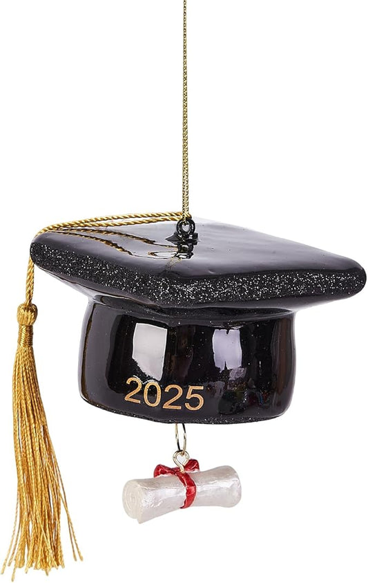 Hanging Christmas Ornaments, 2025 Glass Blown Christmas Tree Ornaments, Christmas Tree Decorations, Funny Gifts & Home Decor, Cap