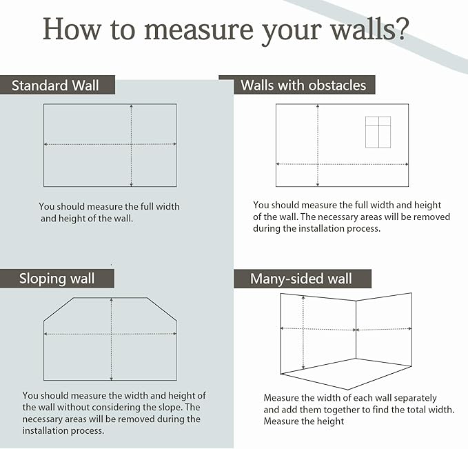 AFZEVEB-Black and White Art Graffiti Wallpaper Wall murals for Bathroom 136"x96" (Not Peel and Stick)