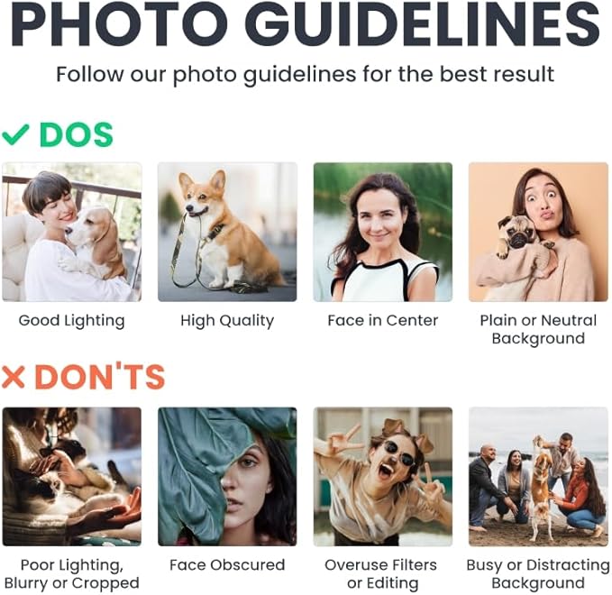 DOPTIKA Custom Photo 2D Acrylic Ornament 2025, Birthday Gifts for Family Members, Christmas Decor, Personalized Funny Family Ornaments for Christmas Tree Hanging, Gifts for Mom Dad