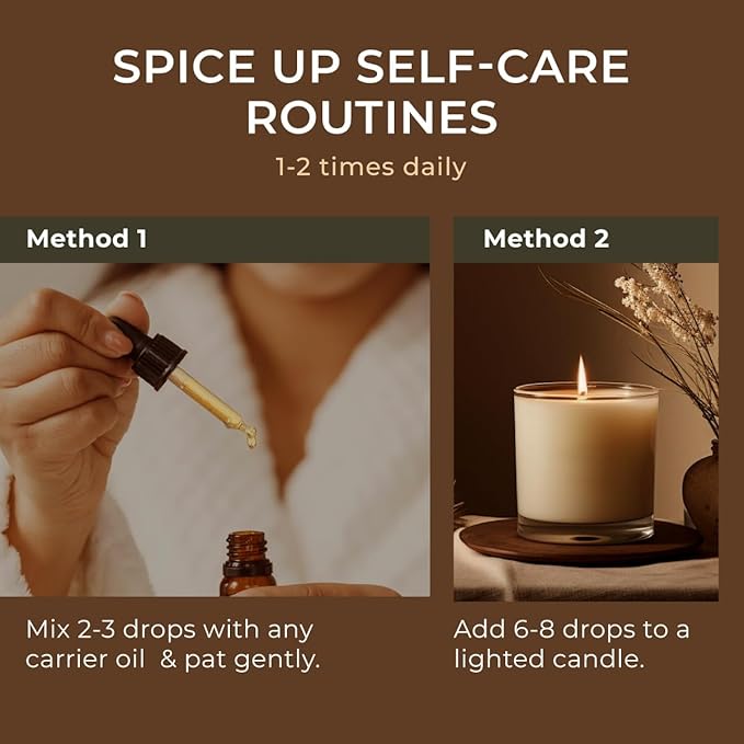 Gya Labs Pink Pepper Essential Oil for Skin - 0.34 Fl Oz - 100% Pure Natural Pink Pepper Oil for Diffuser, Face, Massage Aromatherapy ,DIY & Candle Making Scent